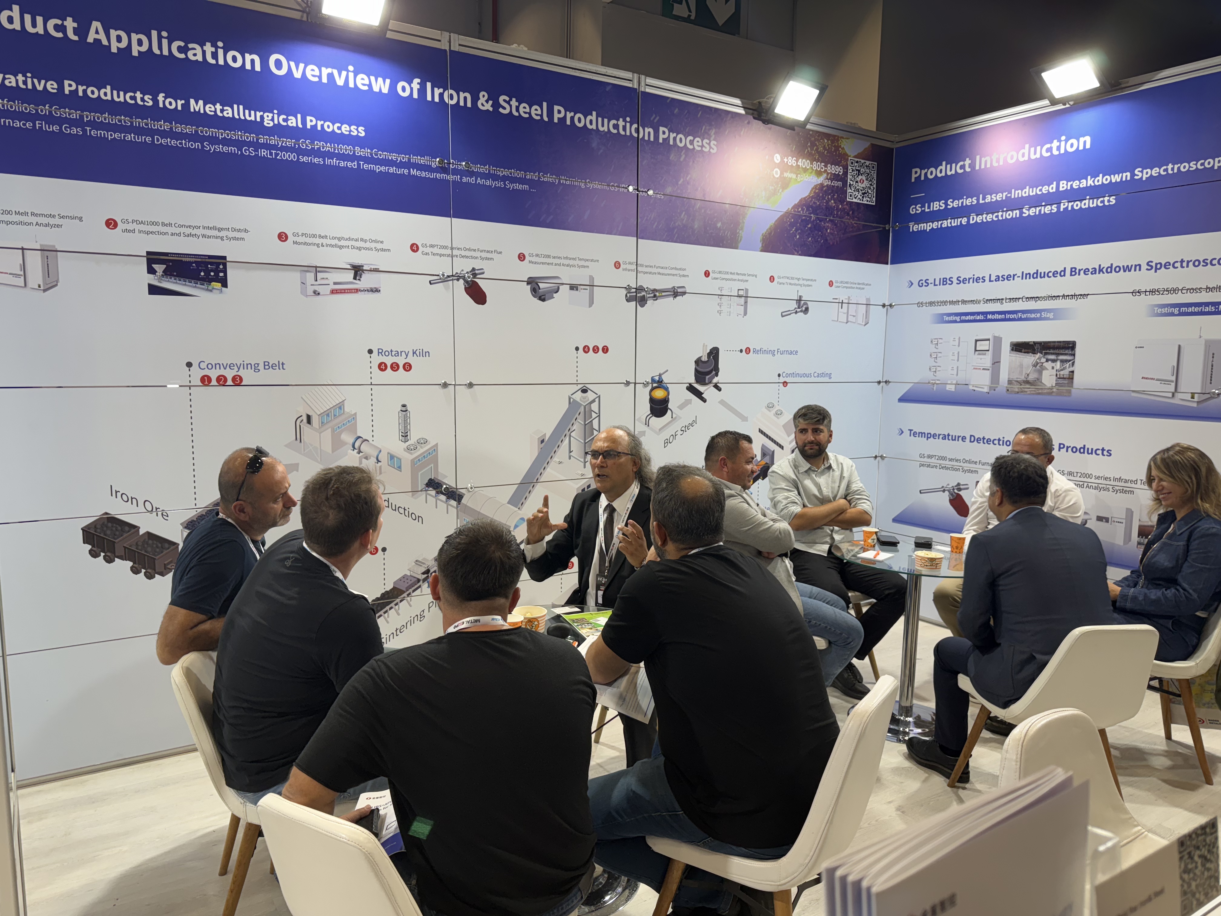 金星智控亮相土耳其國(guó)際冶金鋼鐵展，國(guó)產(chǎn)智能感知裝備賦能全球鋼鐵智能升級(jí)